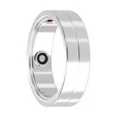   Maxcom mRing MR100 IP68 vízálló okosgyűrű ezüst 9(60mm)