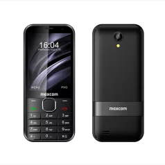   Maxcom MM334L 4G kártyafüggetlen mobiltelefon, fekete 3.2 inch (magyar nyelvű menüvel)