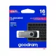 Goodram 16GB USB 3.2 fekete pendrive Artisjus matricával - UTS3-0160K0R11