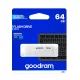 Goodram 64GB USB 2.0 fehér pendrive Artisjus matricával - UME2-0640W0R11