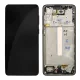 Samsung A336 Galaxy A33 5G fekete gyári LCD kijelző érintővel és kerettel