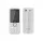 Navon Classic T200 nyomógombos mobiltelefon, kártyafüggetlen Dual SIM, ezüst