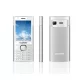 Blaupunkt FL01 mobiltelefon, kártyafüggetlen, fehér-ezüst