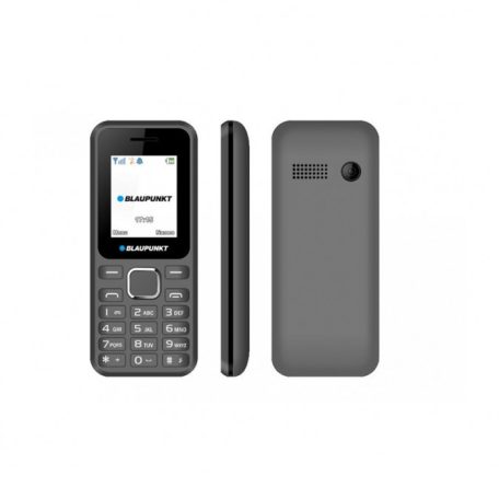 Blaupunkt FS04 mobiltelefon, kártyafüggetlen,  szürke-fekete