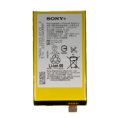 Sony E5803 Xperia Z5 compact gyári akkumulátor Li-Ion 2700mAh (LIS1594ERPC)