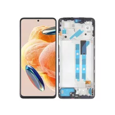   Xiaomi Redmi Note 12 Pro 4G (INCELL) fekete LCD kijelző érintővel és kerettel