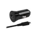 BlackBerry ACC-48157-201 fekete gyári autós töltő fej 1000mAh 5W micro USB kábellel