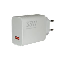   Xiaomi MDY-16-EF gyári hálózati fehér USB Type-C gyors töltőfej 3A 33W