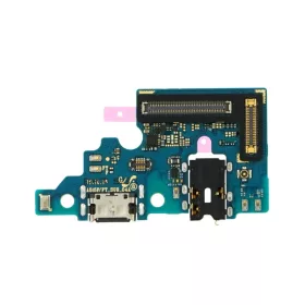   Samsung A515 Galaxy A51 (2020) gyári töltőcsatlakozó panel mikrofonnal (Type-C csatlakozó)