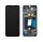 Samsung A057 Galaxy A05S fekete gyári LCD kijelző érintővel és kerettel (GH81-24364A, GH81-24365A)