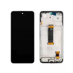   Xiaomi Redmi 13 5G / 13 / Poco M6 / M6 4G fekete gyári LCD kijelző érintővel és kerettel (560001N19A00)