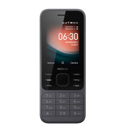Nokia 6300 4G Mobiltelefon, Kártyafüggetlen, Dual Sim, Szürke