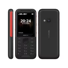   Nokia 5310 (2024) Mobiltelefon, Kártyafüggetlen, Dual Sim, fekete-piros