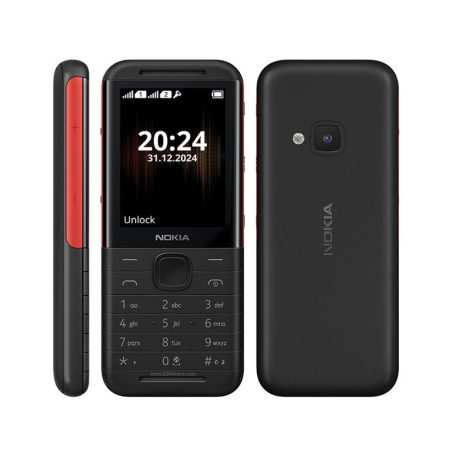 Nokia 5310 (2024) Mobiltelefon, Kártyafüggetlen, Dual Sim, fekete-piros