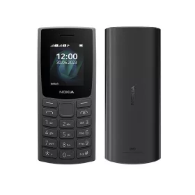   Nokia 105 (2024) 4G nyomógombos mobiltelefon, kártyafüggetlen, dual SIM, sötétszürke