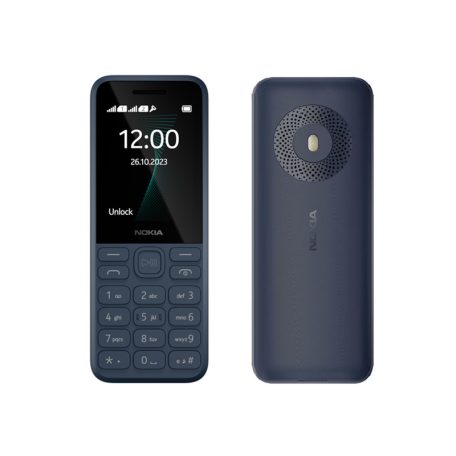 HMD (Nokia) 130 4GMobiltelefon, Kártyafüggetlen, Dual Sim, Kék