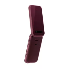   HMD (Nokia) 2660 4G Flip Mobiltelefon, Kártyafüggetlen, Dual Sim, piros