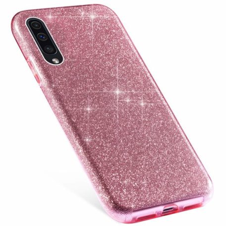 Shining Glitter tok - Samsung A505 Galaxy A50 (2019) / A50S / A30S pink csillogó tok