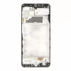 Samsung A225 Galaxy A22 4G fekete gyári LCD kijelző érintővel és kerettel (GH82-25944A)