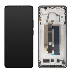   Xiaomi Poco X6 Pro fekete gyári LCD kijelző érintővel és kerettel (560002N11A00)