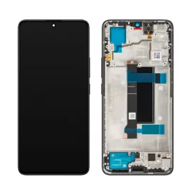   Xiaomi Poco X6 fekete gyári LCD kijelző érintővel és kerettel (560003N16P00)