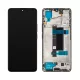 Xiaomi Poco X6 fekete gyári LCD kijelző érintővel és kerettel (560003N16P00)