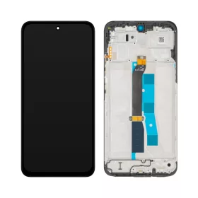   Xiaomi Redmi Note 15 5G fekete gyári LCD kijelző érintővel és kerettel (56002500O1900)