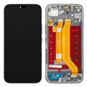   Honor 600e / 600 Lite fekete gyári LCD kijelző érintővel és kerettel (0235ASUL)