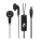 HTC HS-S200  ExtUSB (Extended USB) gyári sztereo headset fekete