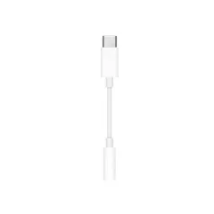   Utángyártott Type-C - 3,5mm jack átalakító kábel fehér