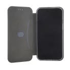 Forcell Elegance Apple iPhone X / XS oldalra nyíló mágneses könyv tok szilikon belsővel rozéarany