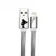 USB kábel Disney - Minnie Apple USB - Lightning (8Pin) 1 méter ezüst