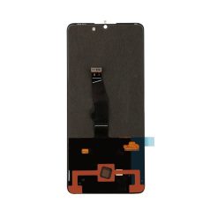 Huawei P30 fekete LCD kijelző érintővel (TFT)