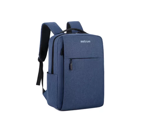 Astrum LB200 bélelt laptop hátizsák / táska 15"-ig vízhatlan Oxford PU beépített külső USB-porttal kék