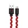 USB kábel Disney - Minnie USB - micro USB adatkábel 1m piros pöttyös