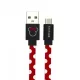 USB kábel Disney - Minnie USB - micro USB adatkábel 1m piros pöttyös
