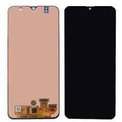  Samsung A307F Galaxy A30S (2019) fekete LCD kijelző érintővel és kerettel