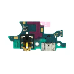   Samsung A750 Galaxy A7 (2018) gyári töltőcsatlakozó panel mikrofonnal (micro USB csatlakozó)