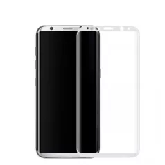   Samsung G955 Galaxy S8 Plus 3D hajlított előlapi üvegfólia arany