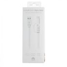 Bliszteres Huawei AP55S gyári USB - micro USB & Type-C átalakító combo adatkábel 1,5m fehér (2in1)