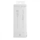 Bliszteres Huawei AP55S gyári USB - micro USB & Type-C átalakító combo adatkábel 1,5m fehér (2in1)