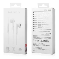 BLISZTERES Huawei AM115 fehér 3,5mm gyári sztereo headset