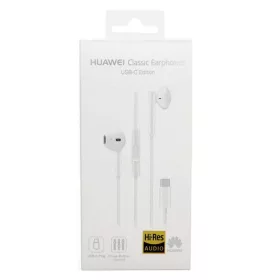 Bliszteres Huawei CM33 fehér Type-C gyári sztereo headset