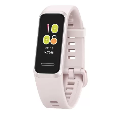 Huawei Band 4 okoskarkötő oled kijelzővel, pink
