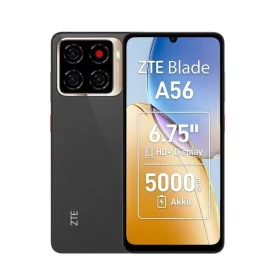   ZTE Blade A56 4G Dual SIM 4/64GB kártyafüggetlen érintős mobiltelefon, fekete, 6,75 inch