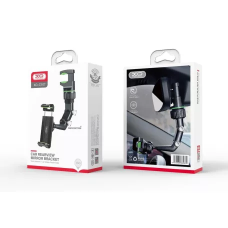 XO C107 visszapillantó tükörre szerelhető univerzális autós tartó