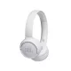 JBL Tune T500 vezeték nélküli bluetooth fejhallgató, fehér