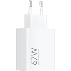   Bliszteres Xiaomi BHR07SKEU gyári hálózati fehér gyors (Turbo) töltőfej 67W USB-A gyorstöltő