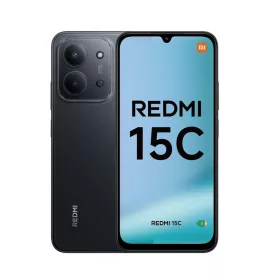   Xiaomi Redmi 15C 4/128GB Dual SIM kártyafüggetlen érintős mobiltelefon, fekete, 6.9 inch