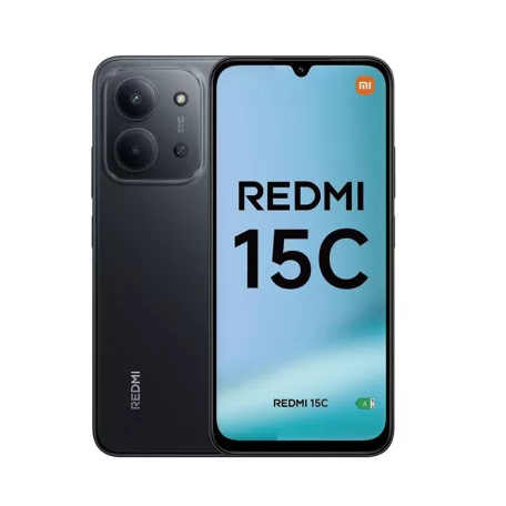 Xiaomi Redmi 15C 8/256GB Dual SIM kártyafüggetlen érintős mobiltelefon, fekete, 6.9 inch
